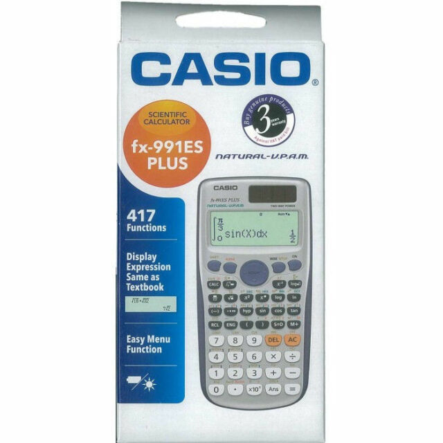 Casio fx-991es plus scientific calculator
